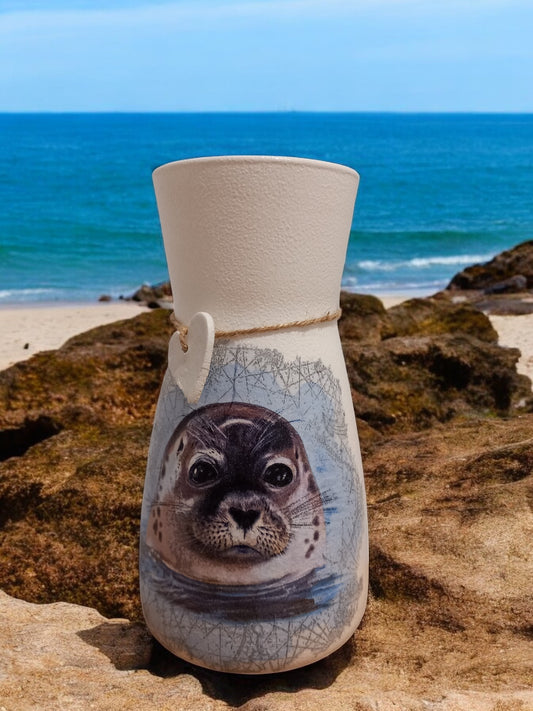 Seal Vase