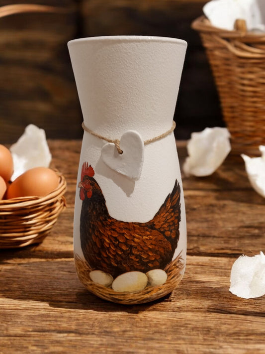 Chicken Vase