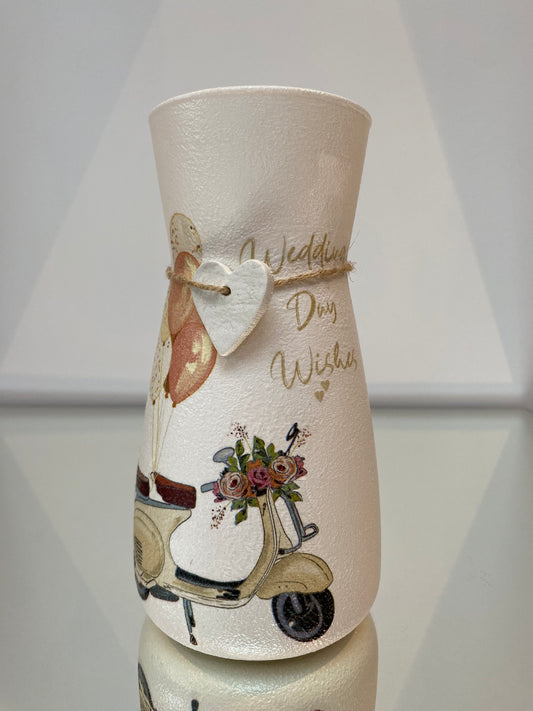 Wedding Day Vase